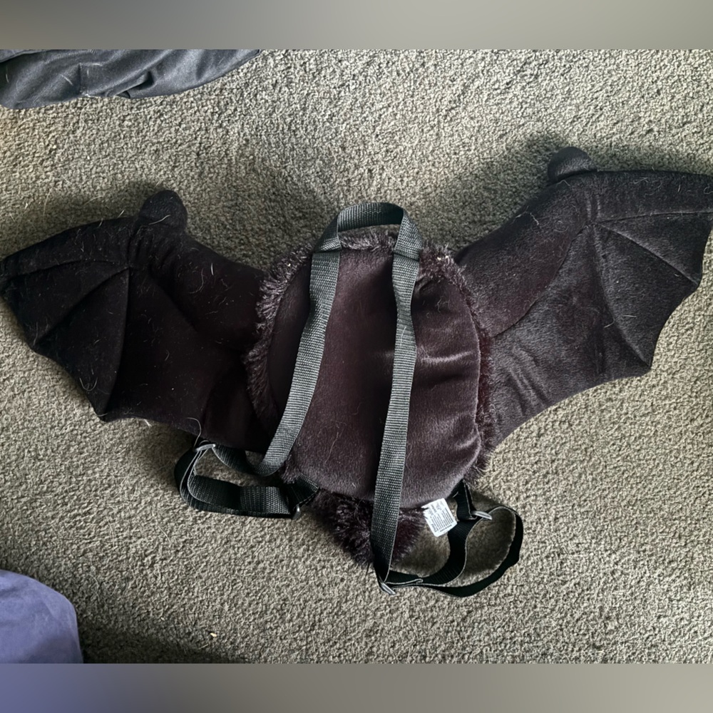Bat Stuffed Animal Mini Backpack - image 2